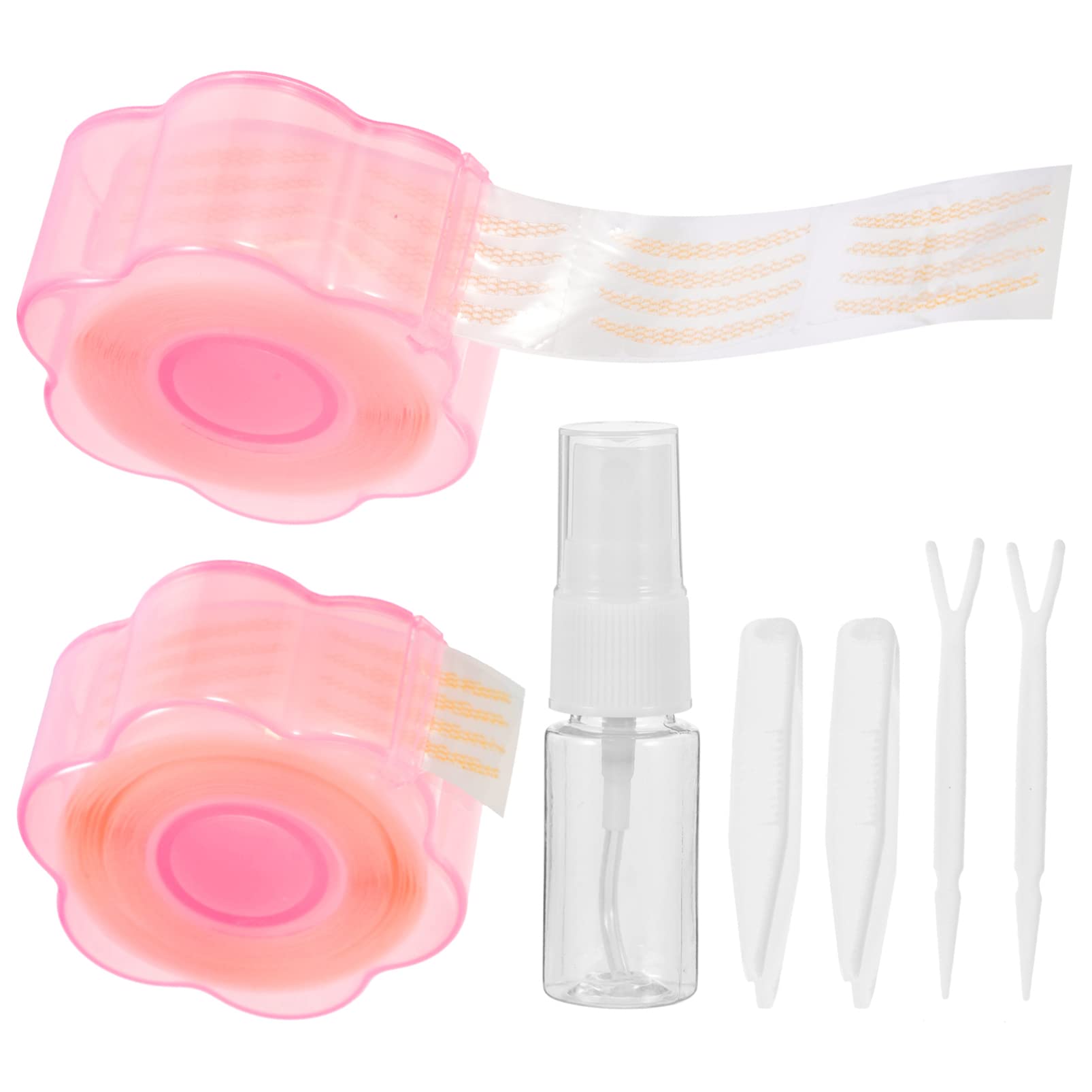 1 Set Natural Invisible Double Eyelid Stickers - Lace Eyelid Tape for Hooded & Droopy Eyes | Eye Lift Strips for Asian Monolid | Perfect for Makeup, Cosplay & Everyday Use