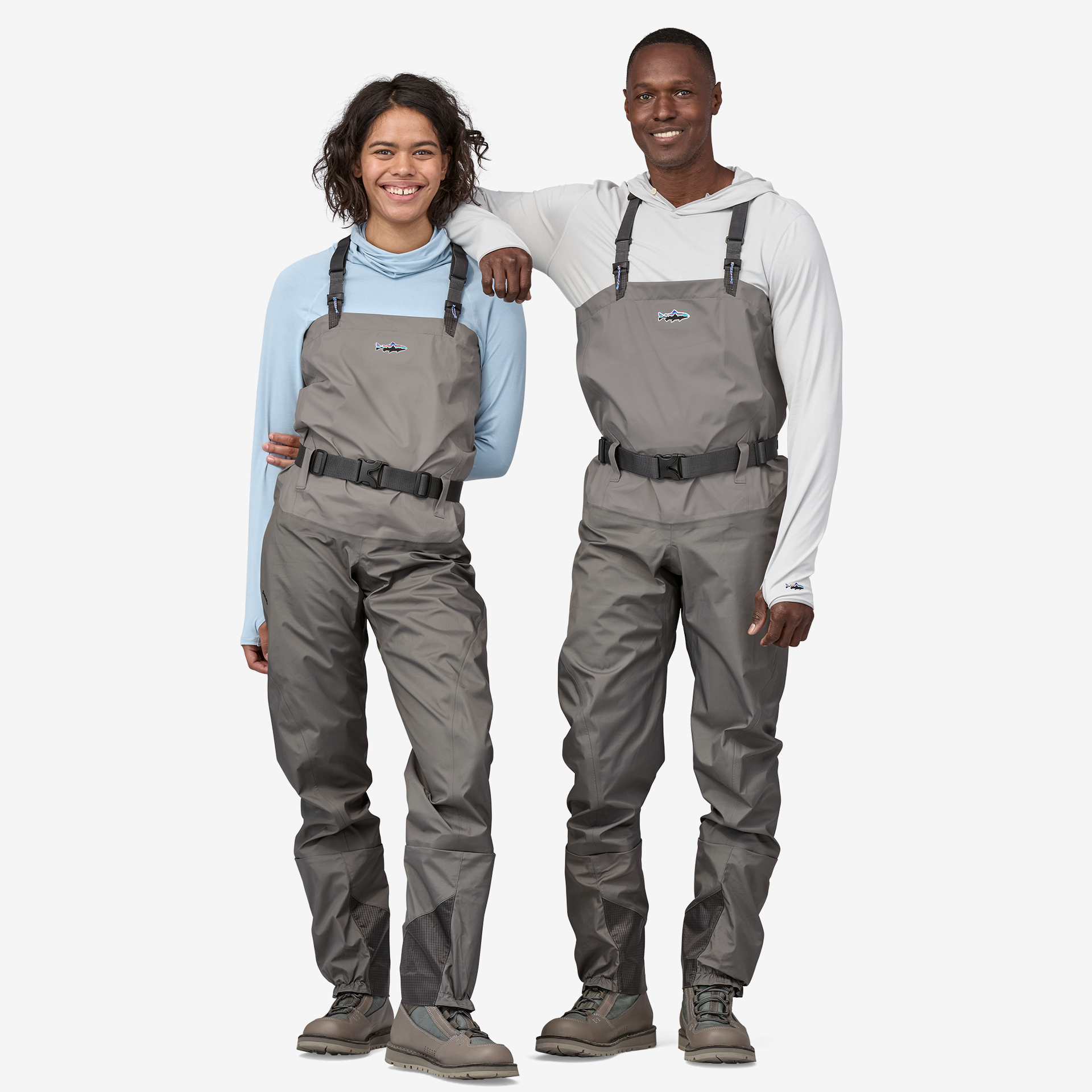 Swiftcurrent® Ultralight Waders for Men & Women - Breathable Fishing Waders with Boots - Perfect for Fly Fishing, Hunting & Outdoor Adventures