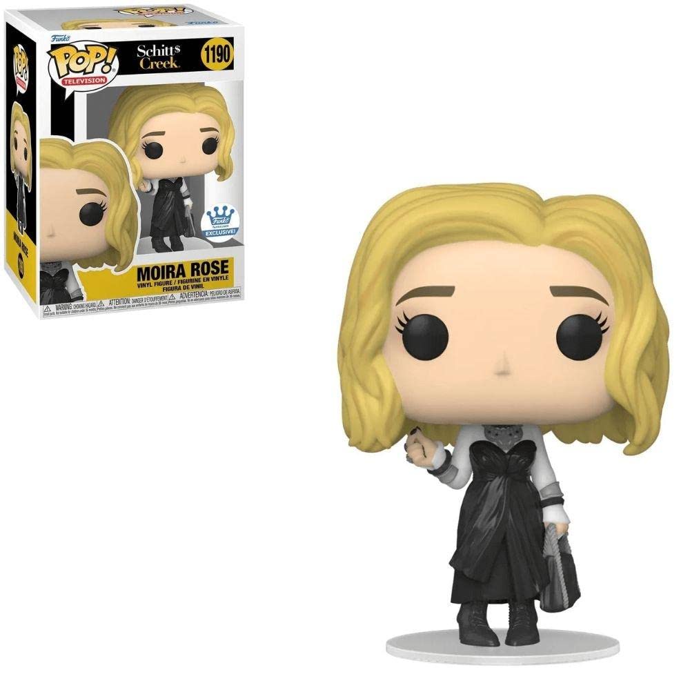 Exclusive Funko Pop Schitt's Creek Moira Rose in Garbage Bag Dress Collectible Figure - Perfect for TV Show Fans, Pop Culture Collectors, and Home Decor Display