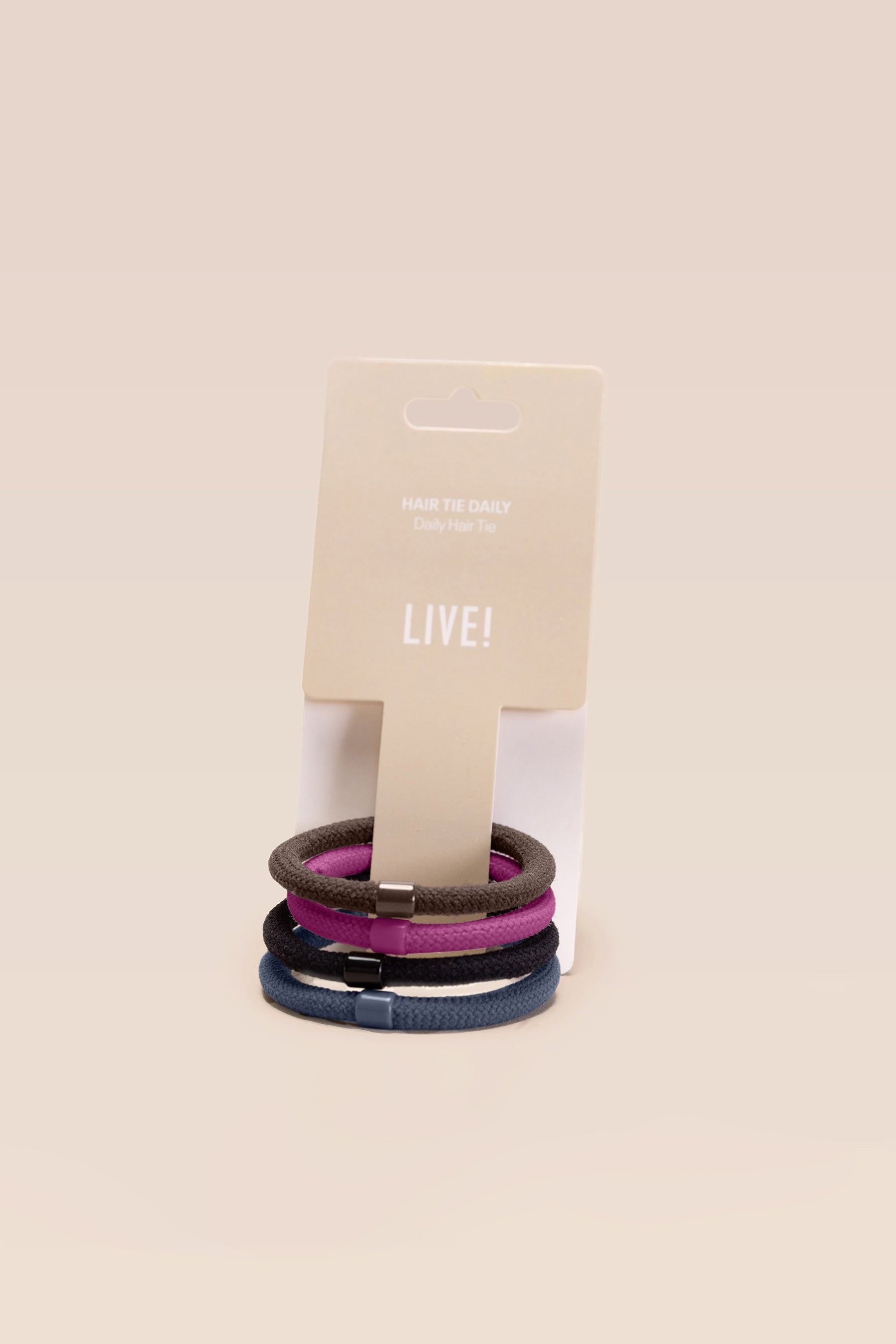 Soft Stretch Hair Ties for Women - 10 Pack Daily Use Hair Elastics for Ponytails, Workouts & Everyday Styling