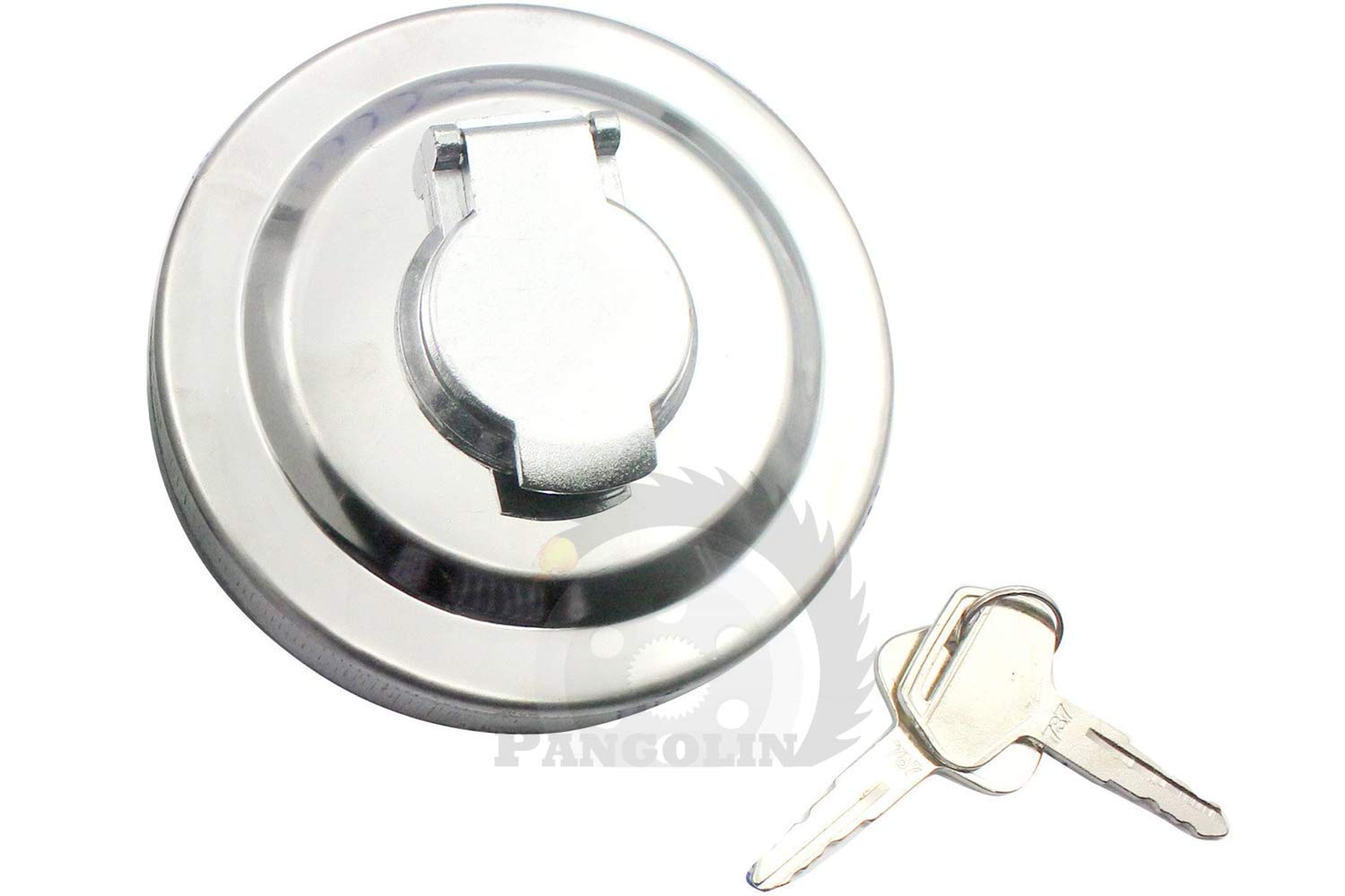 PANGOLIN 20Y-04-11160 20Y-04-11161 Replacement Fuel Tank Cap for Komatsu PC130-8 PC160LC-8 PC200-8 PC200LC-8 PC270-8 Excavators - Durable Aftermarket Fuel Cap for Construction Equipment Maintenance & Repair