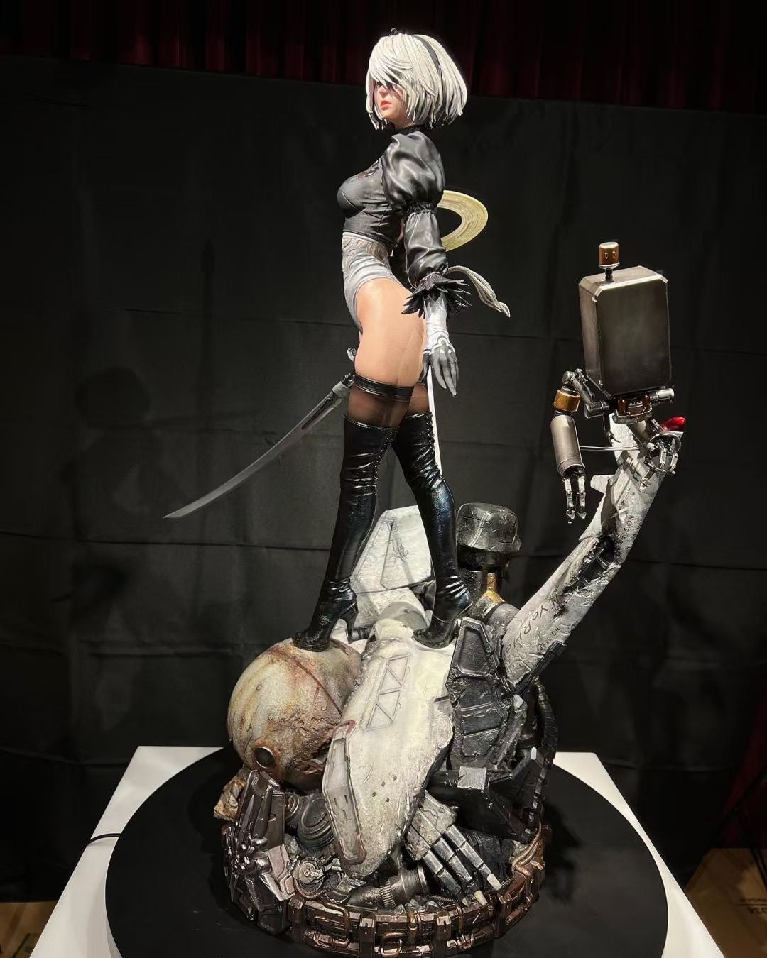 Prime1Studio x Square Enix Licensed Nier:Automata 2B 1/3 Scale Statue - Official Collectible Figure for Anime & Gaming Fans | Perfect for Display in Home Office or Gaming Room