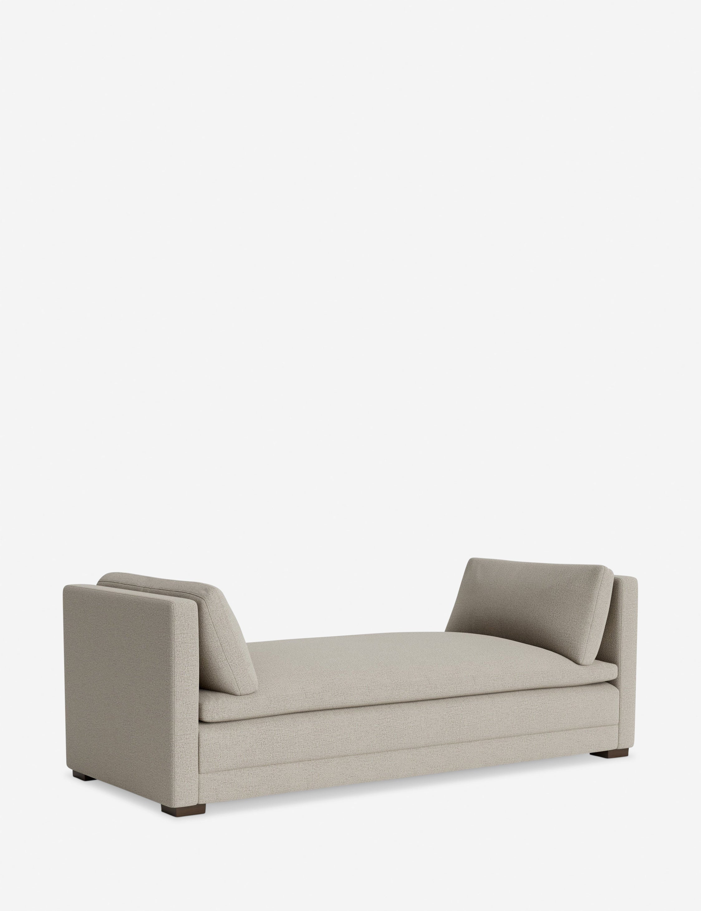 Elvie Chaise - Modern Lounge Chair for Living Room, Bedroom & Office - Comfortable Upholstered Accent Chair with Wooden Legs - Perfect for Relaxing, Reading & Decorating Your Home