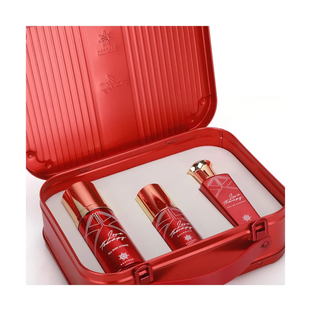Love Therapy Collection - 3-Piece Romantic Gift Set for Couples, Valentine's Day, Anniversaries & Special Occasions