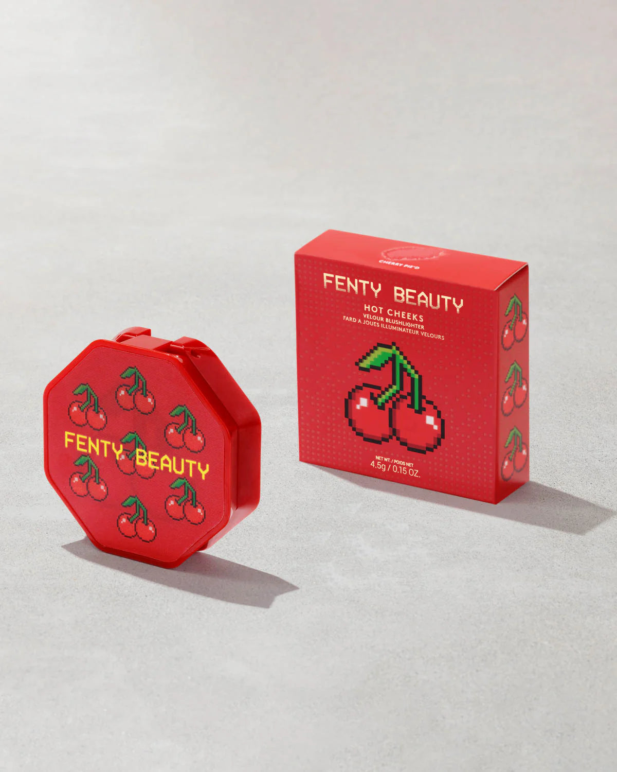 Fenty Beauty Hot Cheeks Velour Blushlighter - Soft Matte Blush & Highlighter Duo for a Natural Flush | Perfect for Daytime Glow & Nighttime Makeup Looks