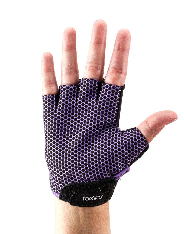 ToeSox Non-Slip Grip Gloves for Yoga, Pilates & Barre Workouts - Improve Stability & Comfort During Exercise