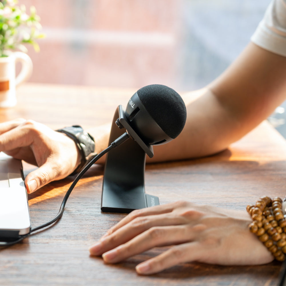 Thronmax Fireball USB Microphone with 48kHz Sampling Rate - Professional Studio Recording for Podcasting, Streaming & Gaming