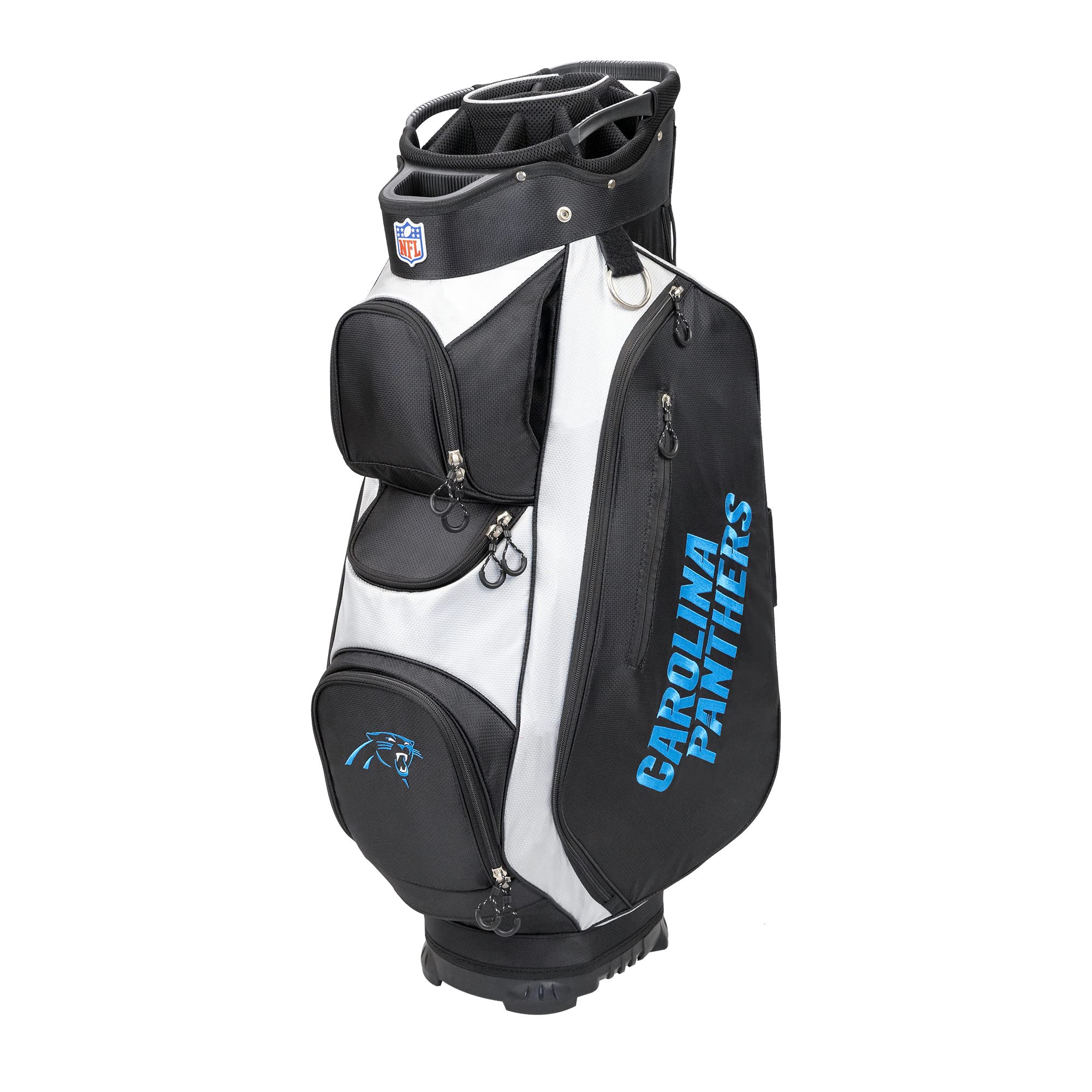 Wilson NFL Official Licensed Golf Bag - Durable Cart & Carry Bag for Men | Perfect for Golf Courses, Driving Range & Travel