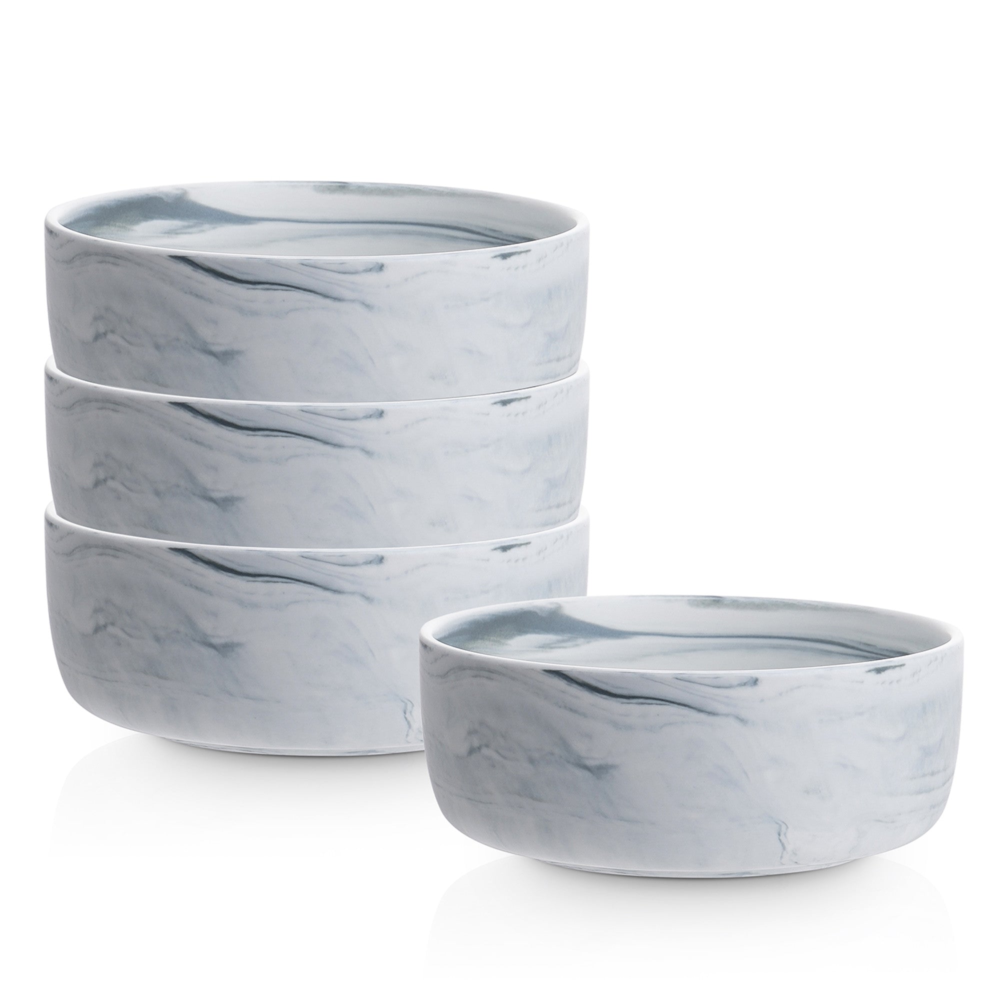 Brighton Porcelain Bowl - Elegant Gray Ceramic Serving Dish for Soup, Salad & Dessert | Perfect for Dining, Entertaining & Home Decor