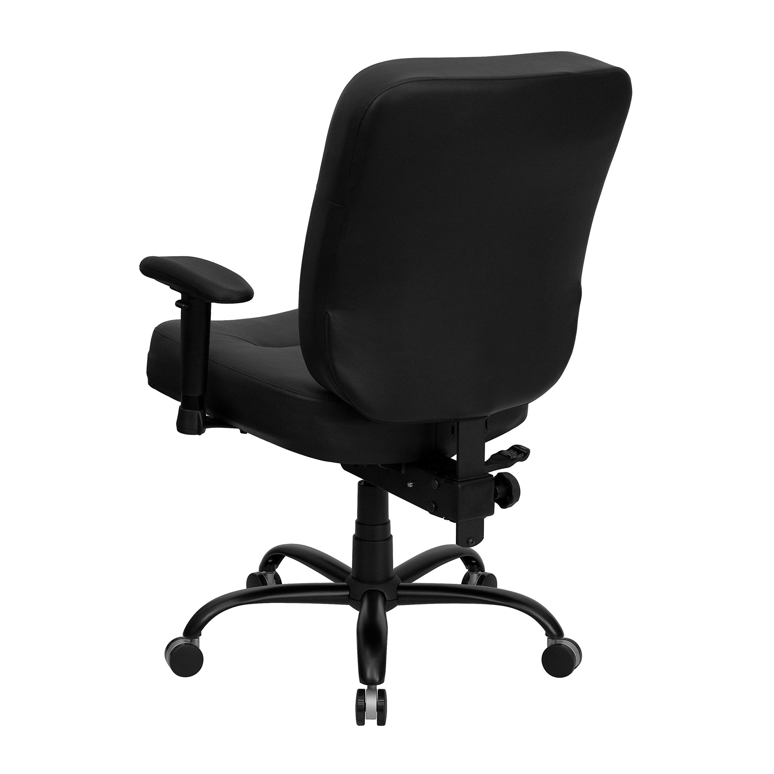 Lancaster Home Big & Tall 400 lb Capacity Executive Swivel Ergonomic Office Chair - Heavy Duty Comfort for Large Men, Perfect for Home Office & Workspaces