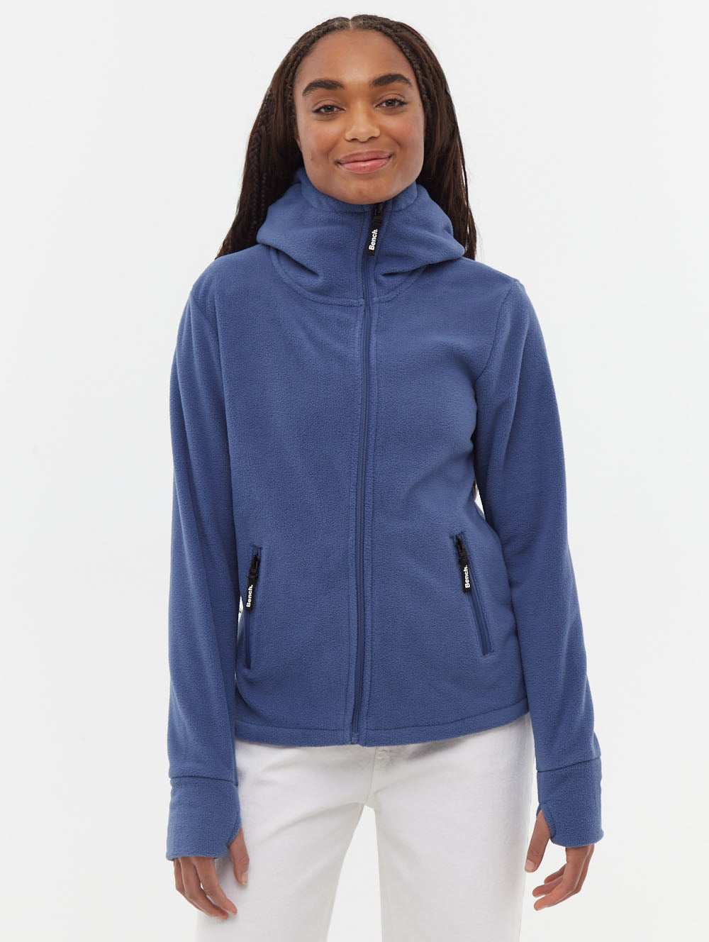Ninja Microfleece Asymmetric Zip Up Hoodie - Warm Winter Pullover for Men & Women - Perfect for Outdoor Activities, Hiking, and Casual Wear