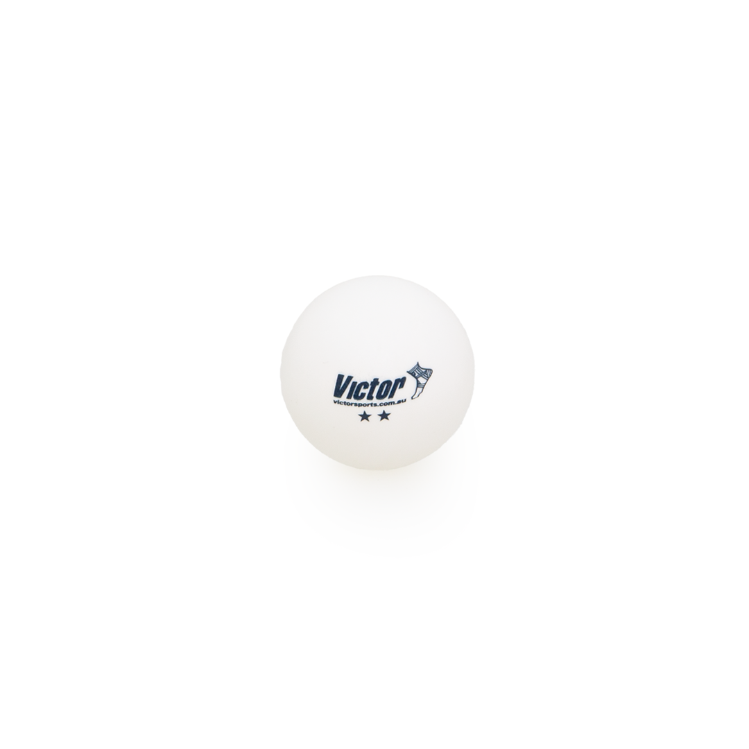 Victor Table Tennis Balls - 60-Pack Premium Competition Ping Pong Balls | Perfect for Tournaments, Training & Home Recreation