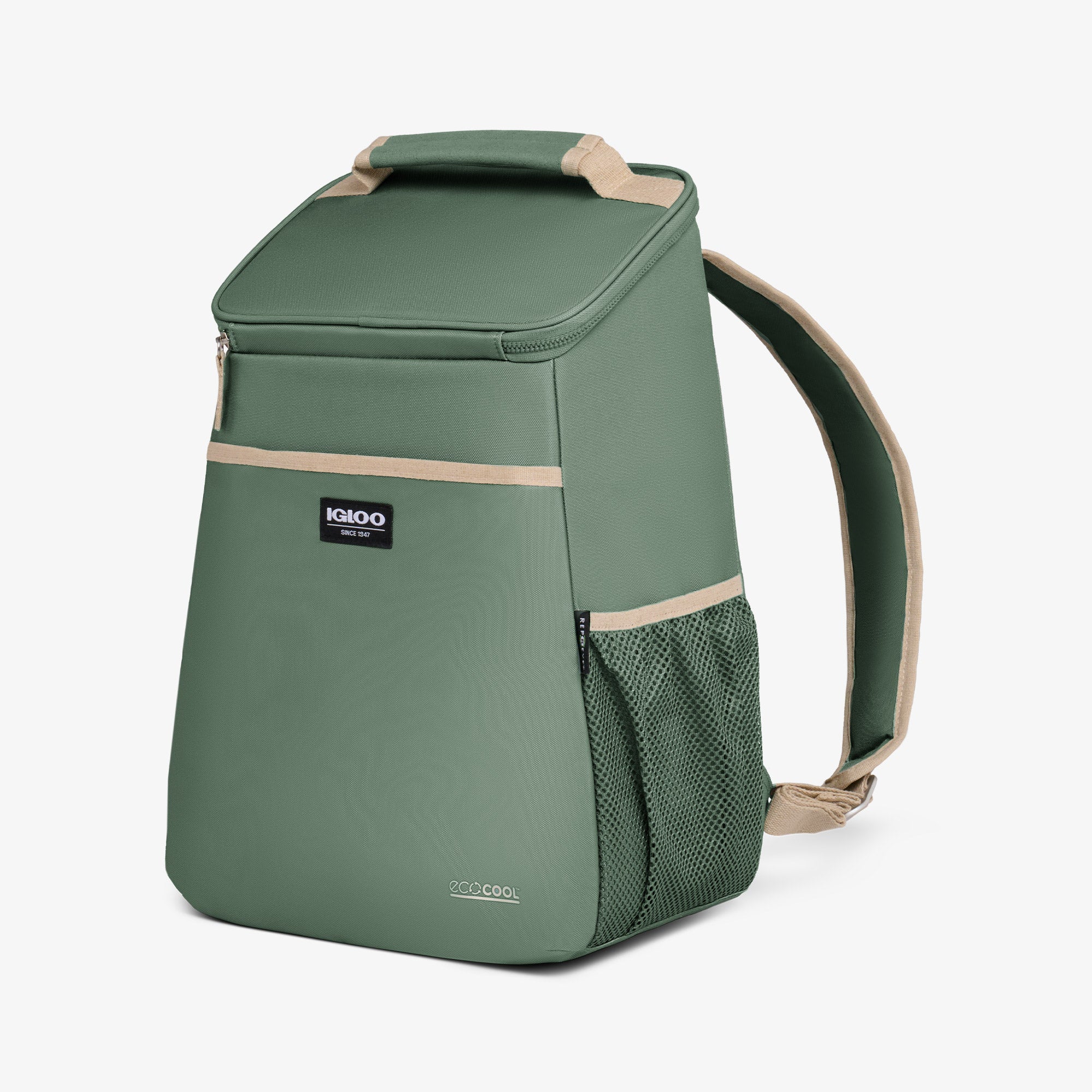 ECOCOOL® 24 Can Insulated Backpack Cooler - Portable Beer & Beverage Carrier for Camping, Beach, Picnics & Outdoor Adventures