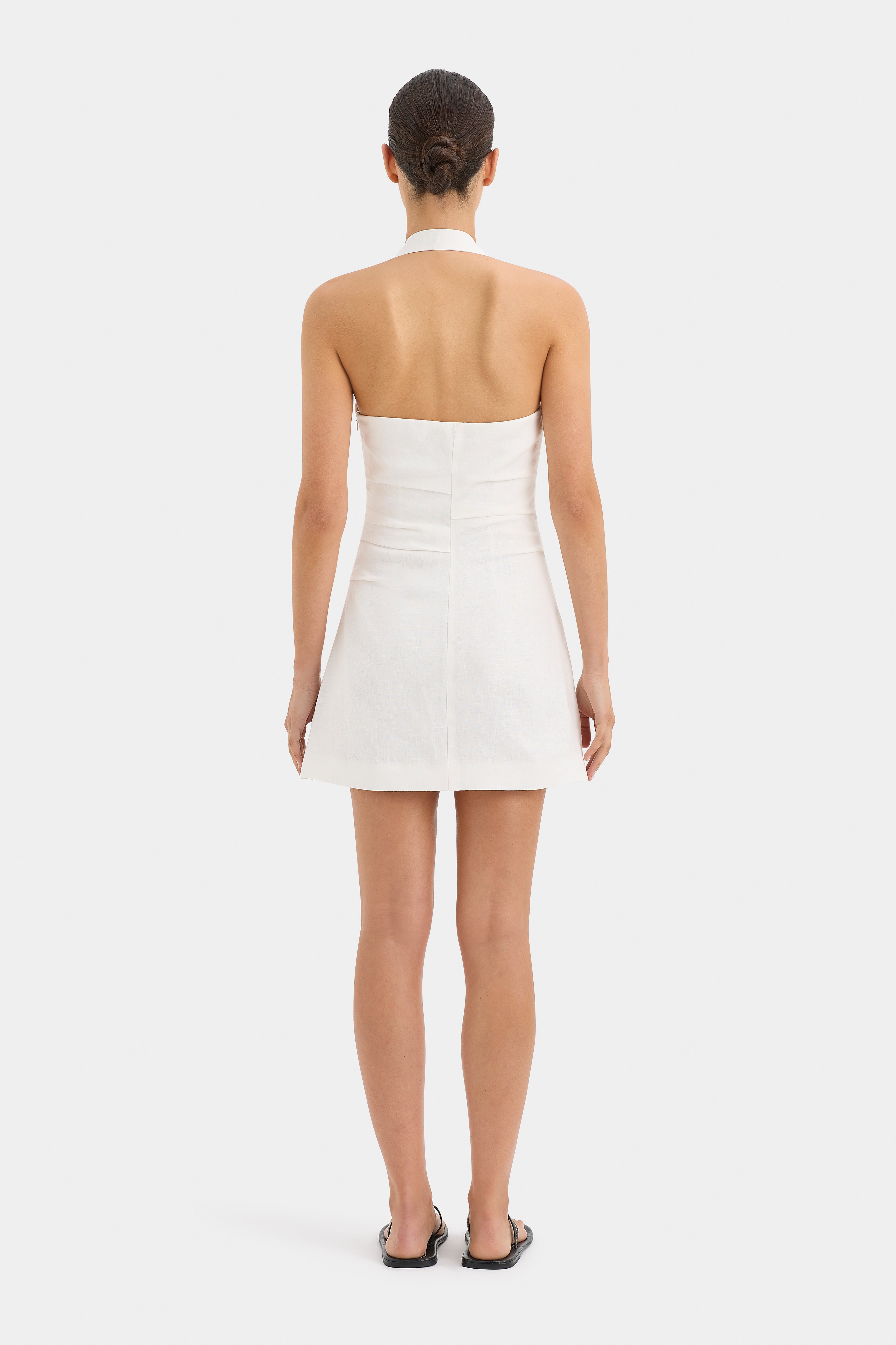 Noemi Halter Mini Dress - Sexy Summer Sleeveless Party Dress for Women | Perfect for Beach, Club, and Date Night Outfits