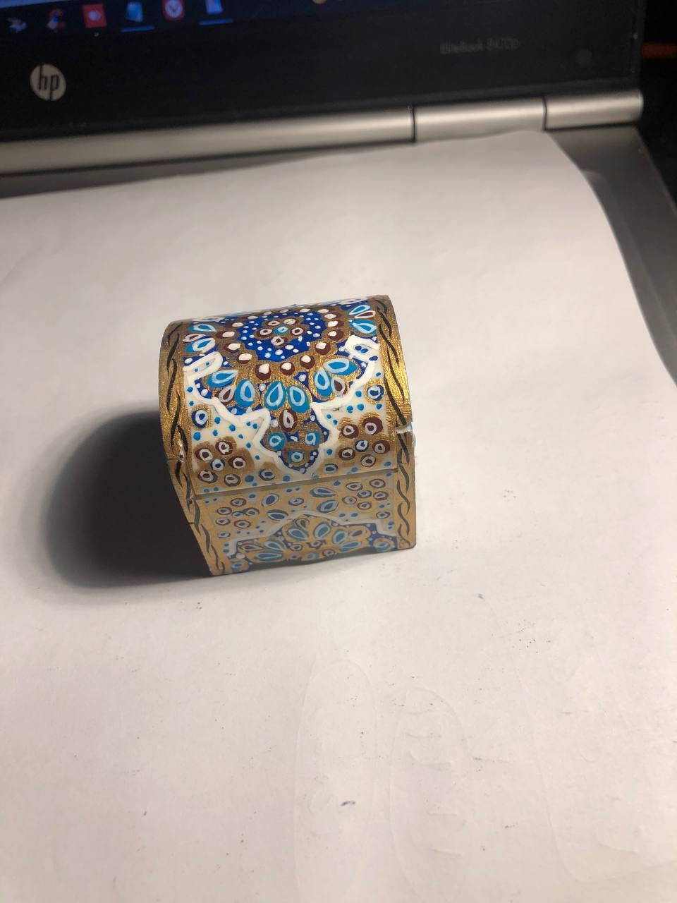2x2 Inch Handcrafted Camel Bone Jewelry Box - Premium Storage for Rings, Necklaces & Silver Jewelry - Perfect Gift Box for Birthdays, Anniversaries & Special Occasions
