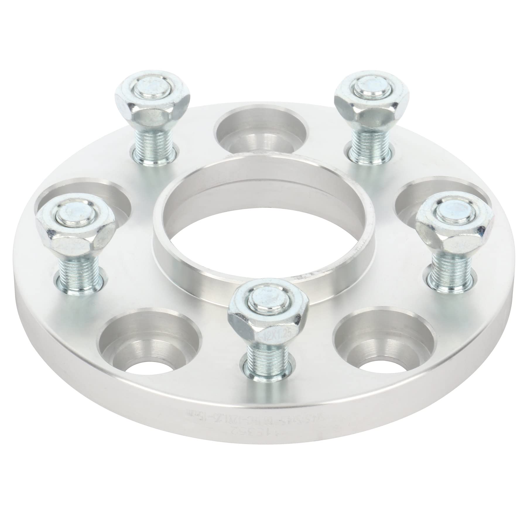 AUTOMUTO 2-Pack 15MM Hubcentric Wheel Spacers 5x114.3 to 5x114.3 - 5 Lug 66.1 CB Fit for Nissan 240SX 350Z 370Z Altima & Infiniti EX35 (12x1.25 Studs) - Perfect for Enhanced Stance & Performance Upgrades