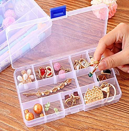 Yinpecly Transparent Plastic Storage Box for Electronic Components - 9.06