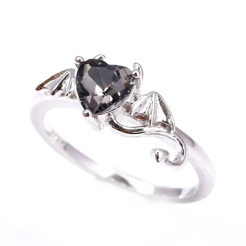 Devil Bestie Ring - Gothic Punk Jewelry for Women, Stainless Steel BFF Matching Rings - Perfect for Halloween, Cosplay, and Gift Giving