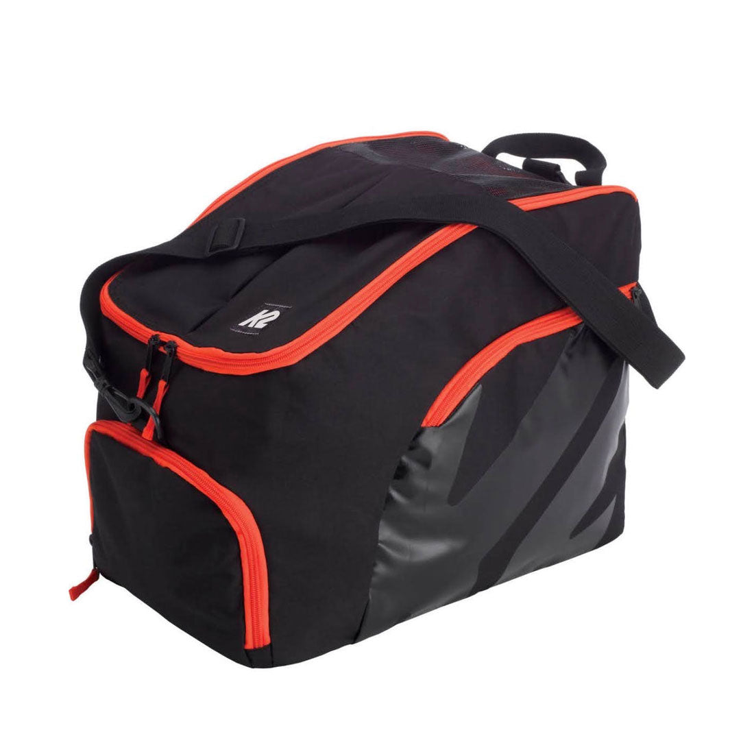 K2 FIT Carrier Backpack - Lightweight & Durable Hiking Pack for Outdoor Adventures - Perfect for Camping, Travel & Daily Use - Black/Red