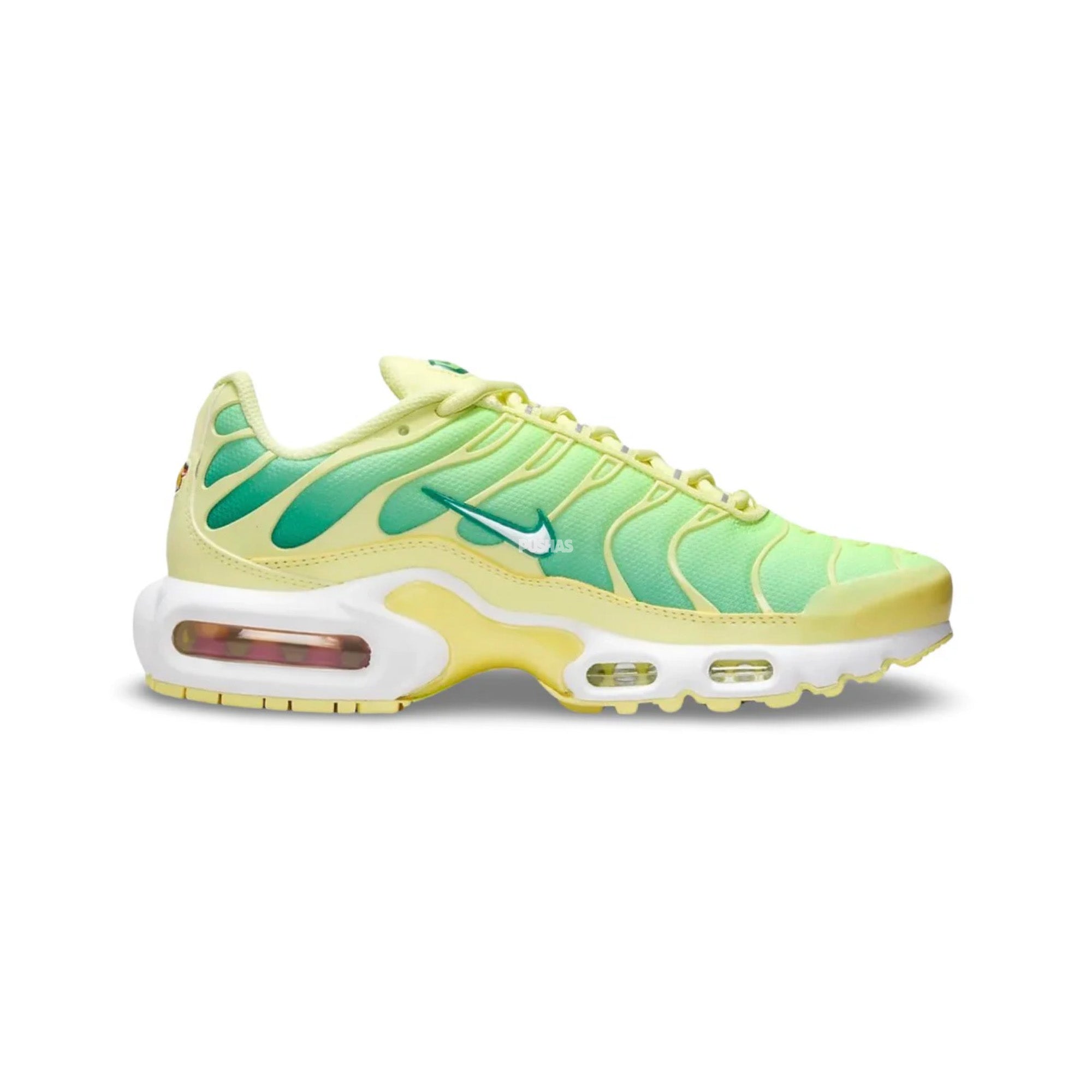 Nike Air Max Plus TN Tuned 1 'Lemon Lime' Running Shoes (2023) - Lightweight Cushioned Sneakers for Men, Women - Perfect for Gym Workouts, Jogging & Streetwear Fashion