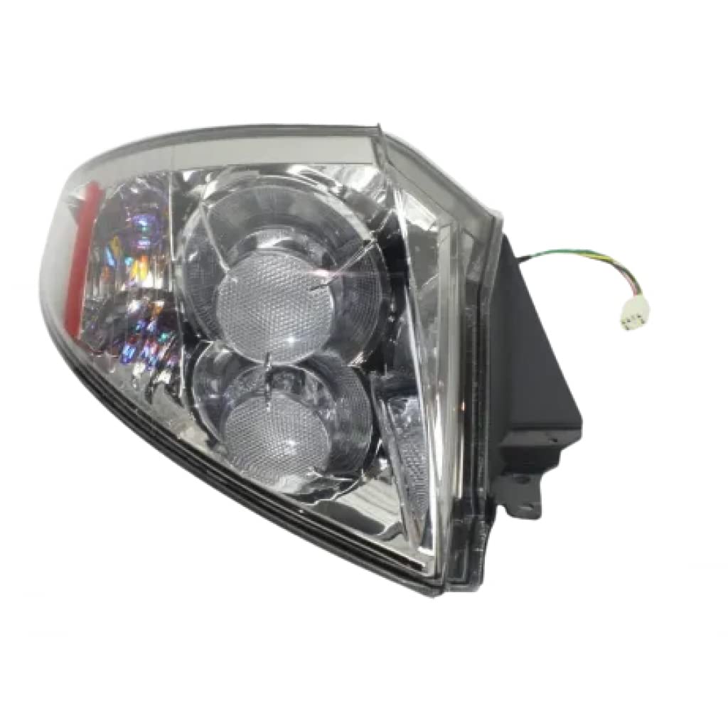 2007-2012 Mitsubishi Eclipse Tail Light Assembly - Driver Side with Bulbs (MI2800121) | CarLights360 | Perfect for Replacement & Night Driving Safety