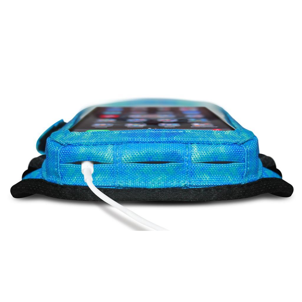Armpocket Mega i 40 Running Belt - Waterproof Fitness Armband for iPhone 40 with Reflective Stripes (Rainbow Color) | Perfect for Jogging, Hiking & Gym Workouts