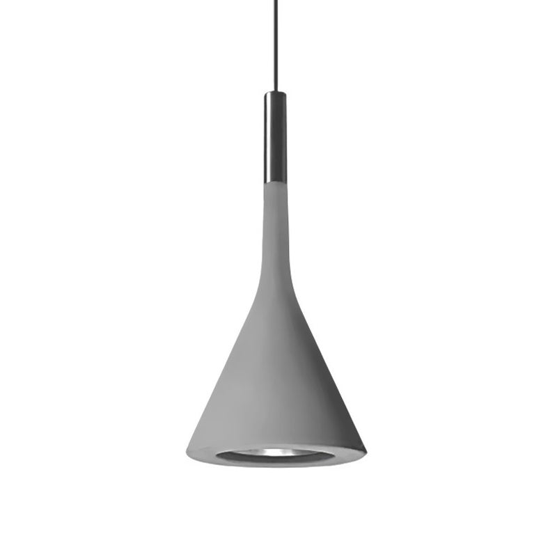 Aplomb Trumpet Pendant Light - Modern Brass Ceiling Fixture for Dining Room, Kitchen Island & Bedroom Lighting