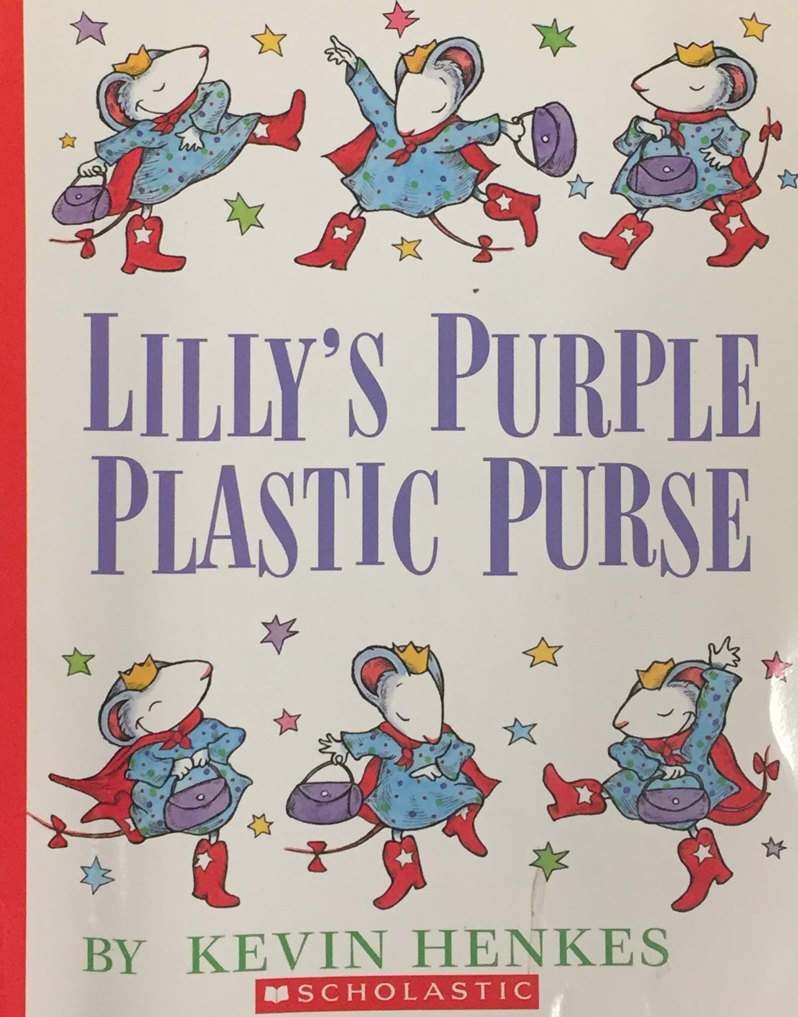 Lilly's Purple Plastic Purse - Durable Kids Handbag for School & Play | Trendy Girls Fashion Accessory for Everyday Use, Birthday Gifts & Dress Up