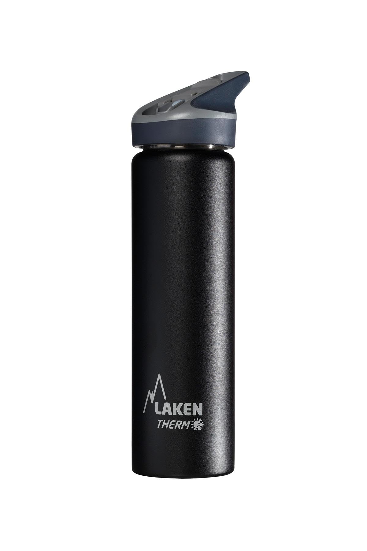 Laken Thermo Kids Vacuum Insulated Stainless Steel Water Bottle - 12oz, Leak Proof with Straw Lid - Perfect for School, Sports & Outdoor Activities