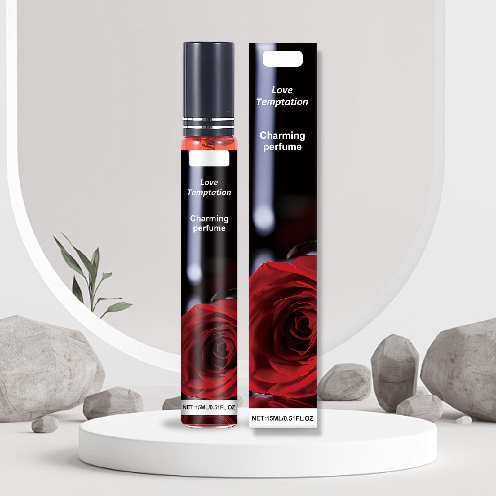 Vanilla Pheromone Perfume for Women - Long Lasting Eau de Toilette & Body Mist Spray in Pink Bottle - Romantic Date Night & Evening Wear Fragrance