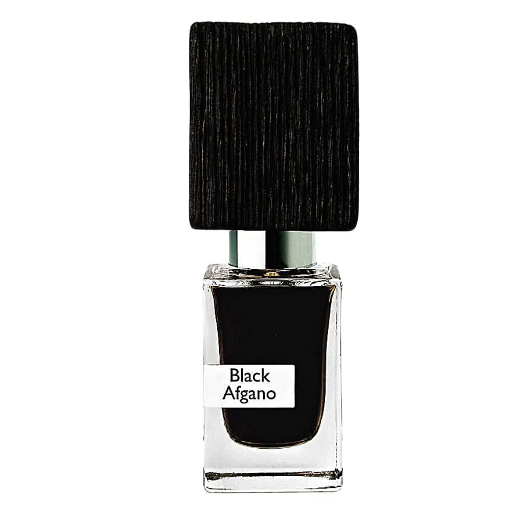 Nasomatto Black Afgano Extrait De Parfum - Long Lasting Unisex Perfume Spray with Dark & Smoky Green Notes | Tobacco, Oud & Amber Fragrance | Perfect Gift for Men & Women (1oz) | Ideal for Evening Events, Romantic Dates & Special Occasions