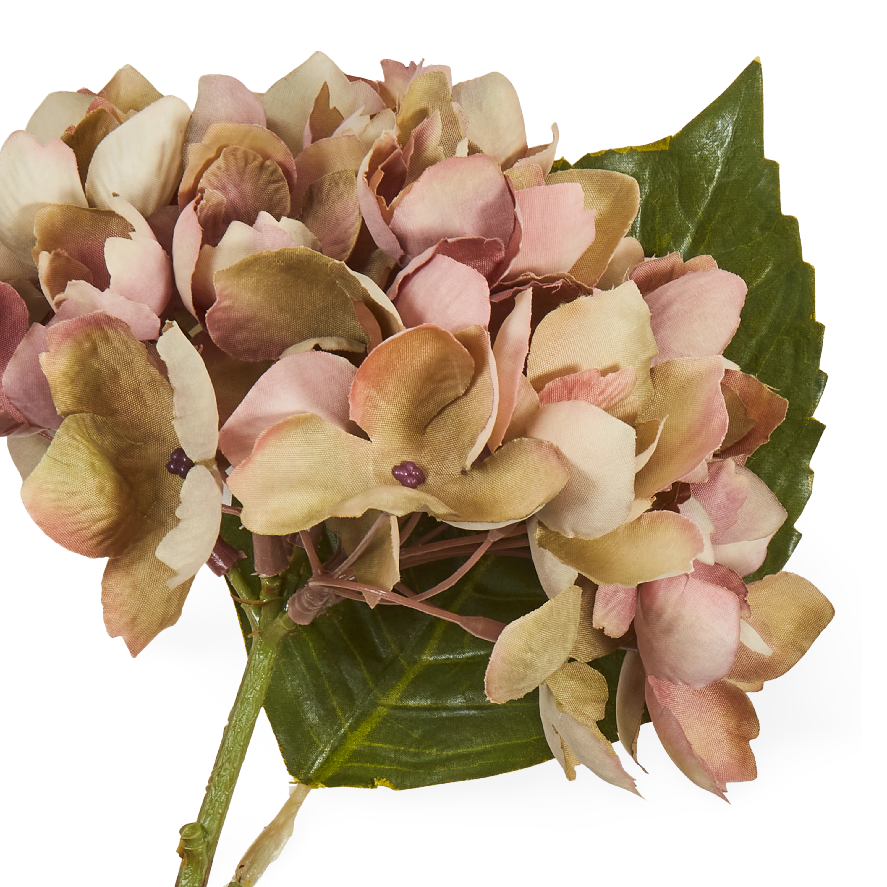 Artificial Hydrangea Stem - 12 Pack Realistic Fake Flowers for Home Decor, Wedding Centerpieces, and DIY Floral Arrangements