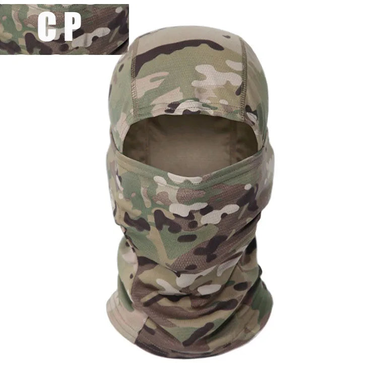 All Season Tactical Nylon Balaclava - Windproof & Breathable Face Mask for Skiing, Motorcycling & Outdoor Sports