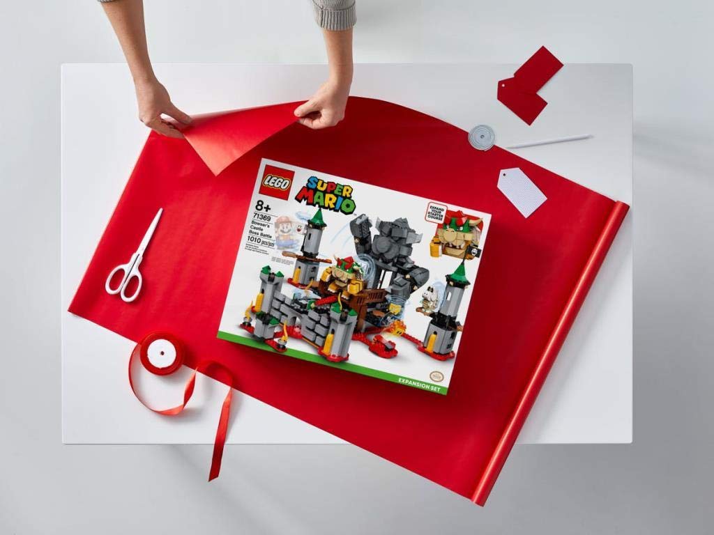 LEGO Super Mario Bowser's Castle Battle Expansion Set 71369 - Interactive Building Toy for Kids, Collectible Gift for Mario Fans, Fun Play at Home or Parties