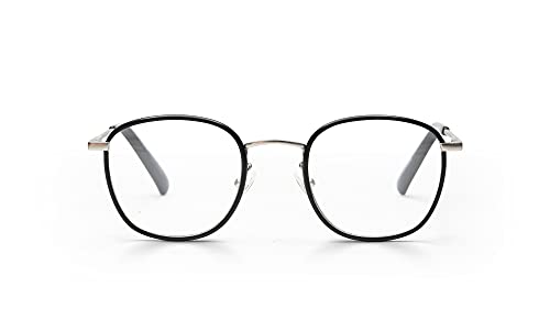 Silver/Black Front With Silver Temples