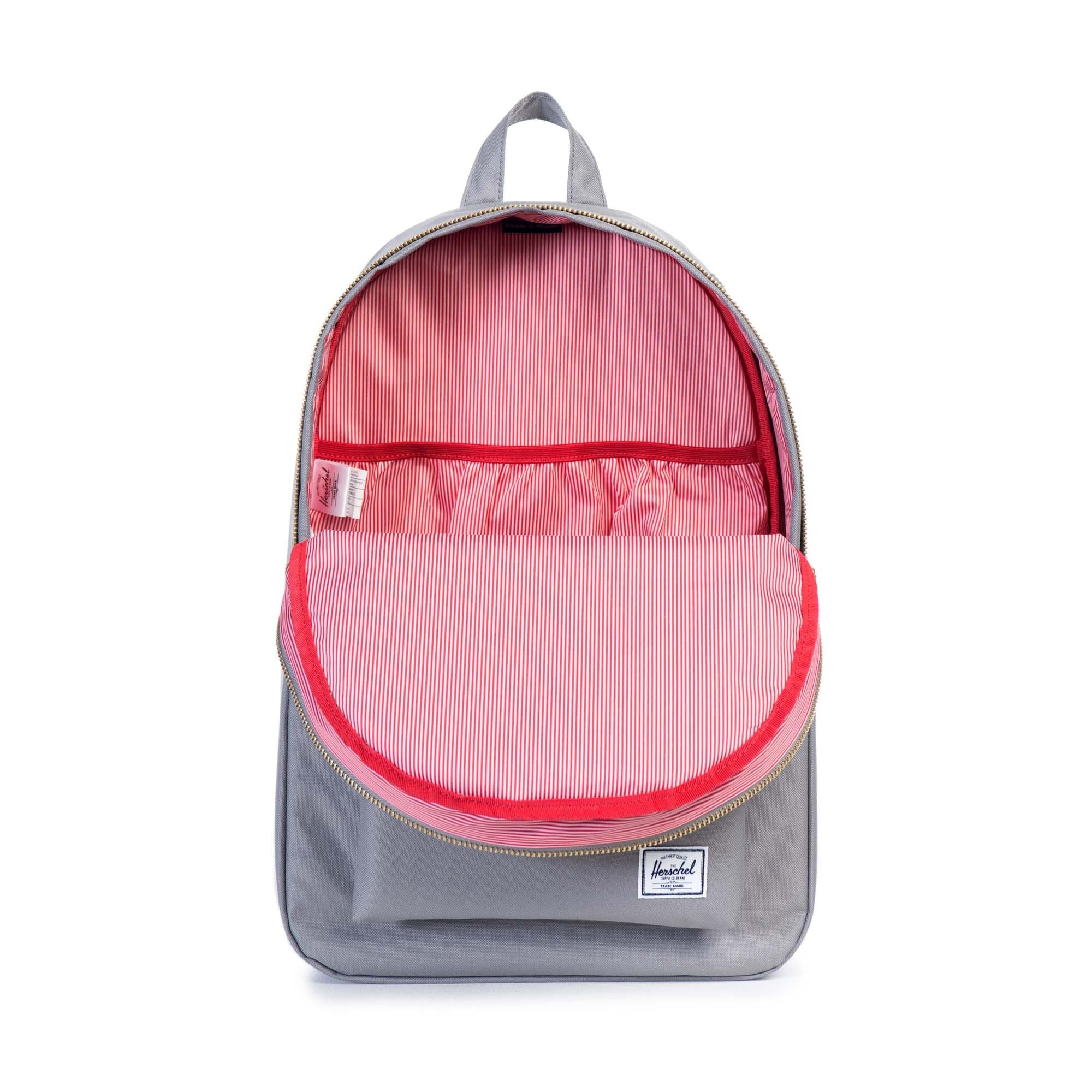 Herschel Settlement Backpack - Stylish Grey Laptop Backpack for Men & Women | Perfect for Work, School & Travel