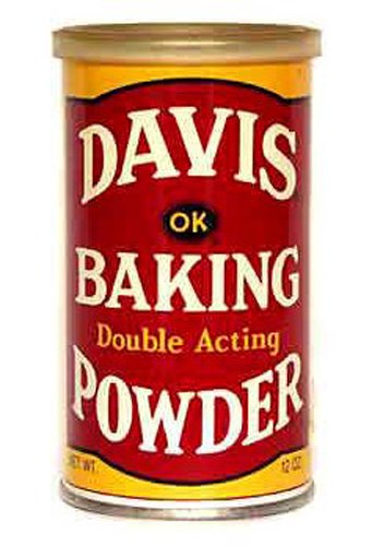Davis Baking Powder, 8.1-Ounce (Pack of 6) | Aluminum-Free Double Acting Baking Powder for Cakes, Cookies & Bread | Perfect for Home Baking, Cooking & Pastry Making