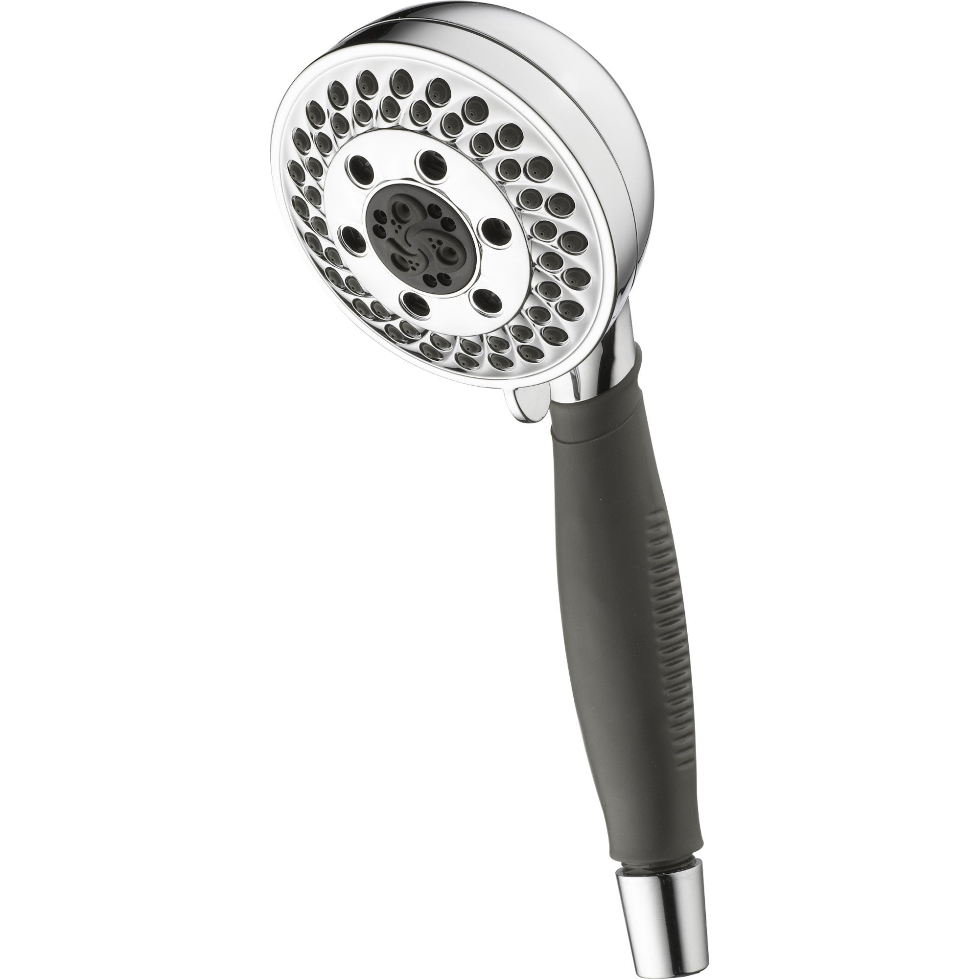 Delta 5 Spray H2Okinetic Chrome Finish Handheld Shower Head - High Pressure Water Saving Shower for Bathroom, Spa & Relaxation (Model 604307)