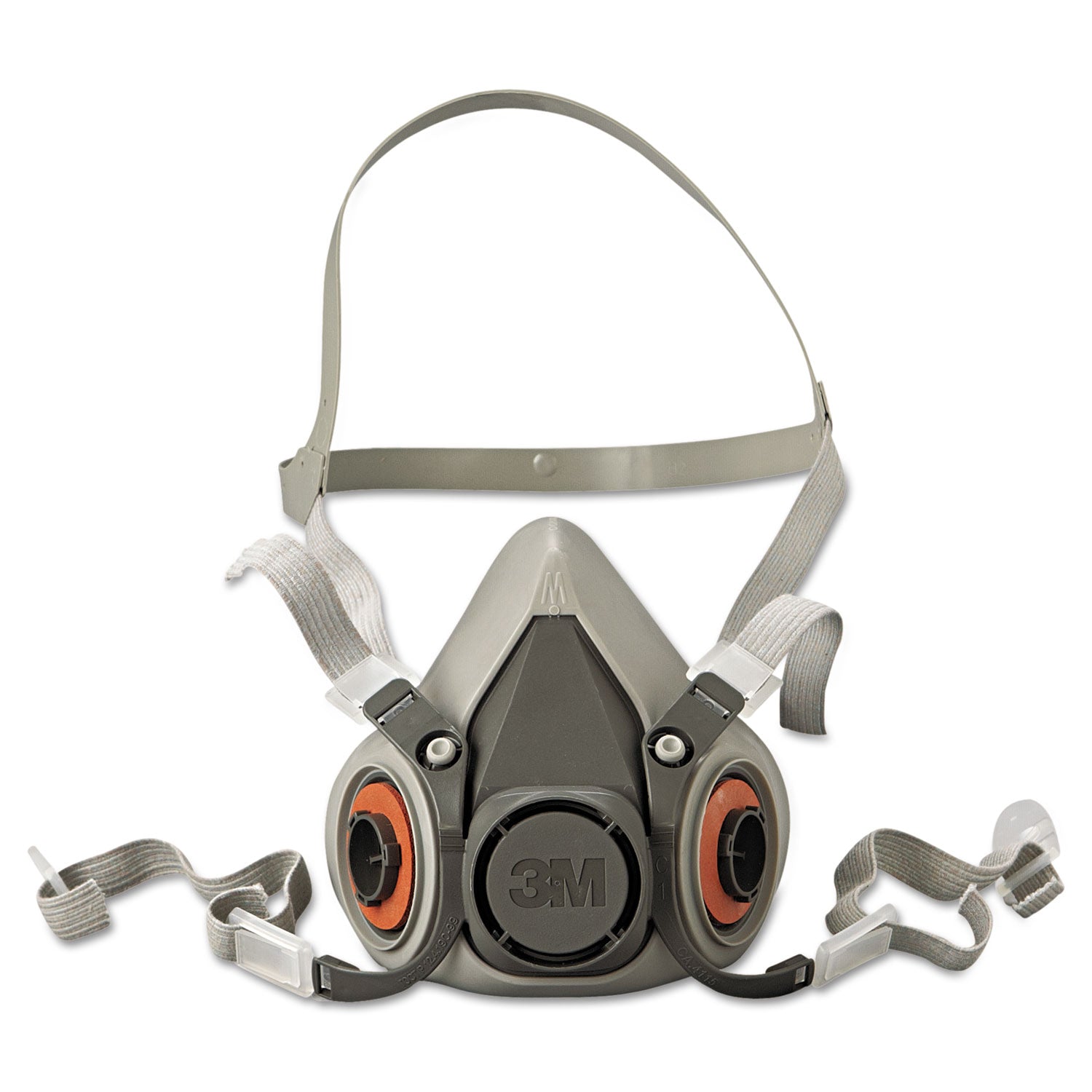 3M™ 6000 Series Reusable Half Facepiece Respirator - Medium Size for Painting, Woodworking & Chemical Protection - OSHA Approved Safety Mask