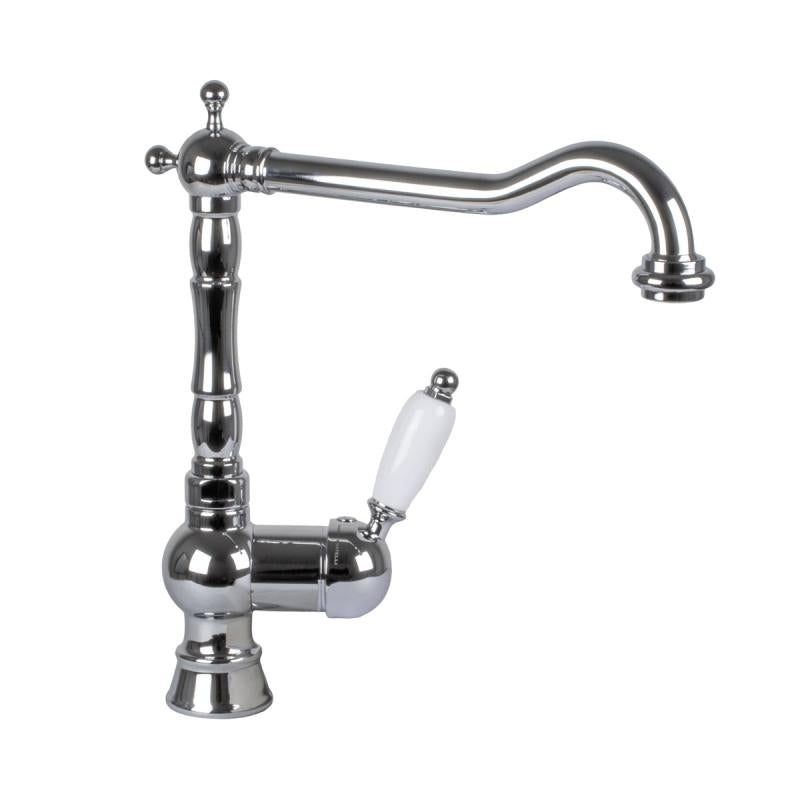 Nottingham Kitchen Faucet in Chrome - High-Quality Stainless Steel Mixer Tap for Modern Sinks, Perfect for Cooking, Washing Dishes & Home Renovation