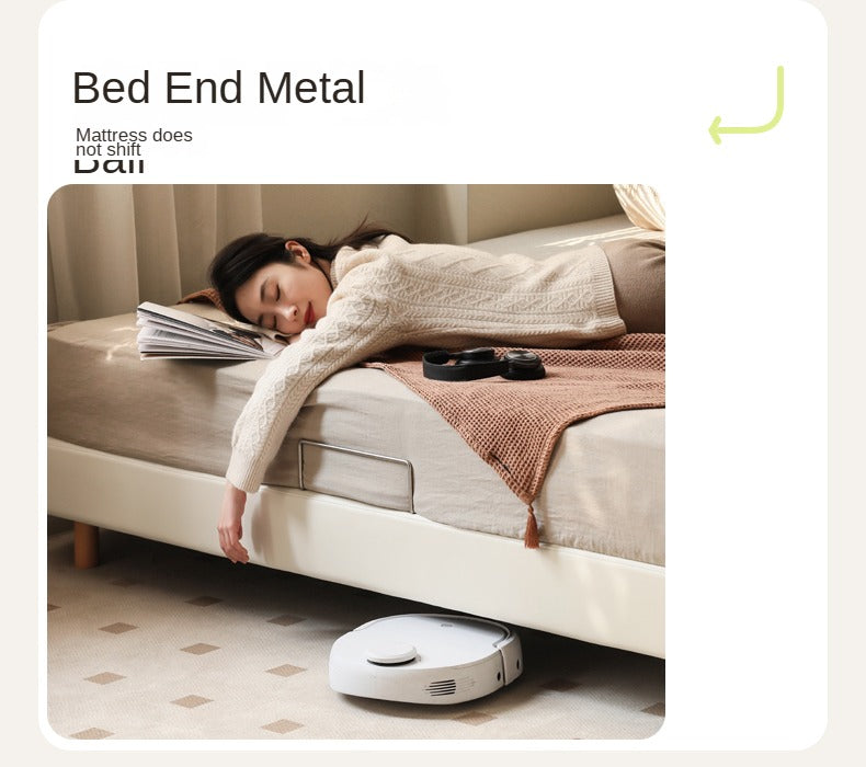 Premium Organic Leather Fabric - Ultra Soft & Luxurious Bed Cover for Comfortable Sleep - Perfect for Master Bedrooms, Guest Rooms & Cozy Home Decor