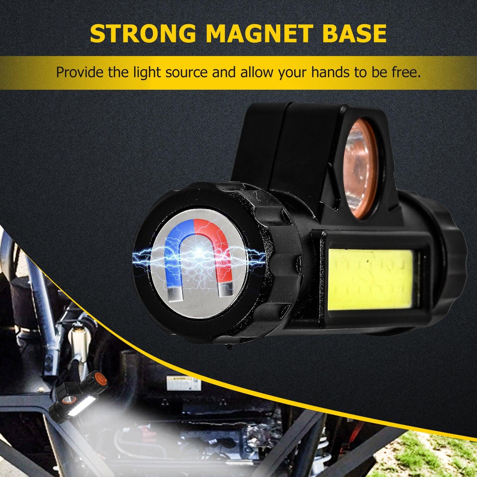 2-Pack Universal Dome Light for UTV, ATV, Golf Cart, Bike & Boat - Roll Bar Cage Mount Interior Lighting - Perfect for Night Rides, Off-Road Adventures & Marine Use