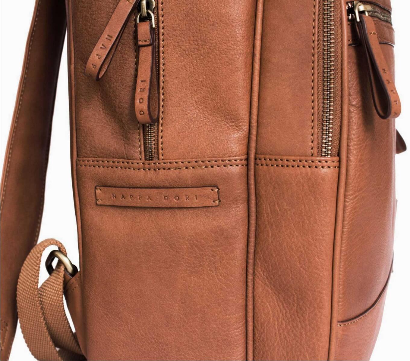 Premium ALPS Leather Backpack for Men & Women - Durable Travel Hiking Backpack for Outdoor Adventures, Work & College