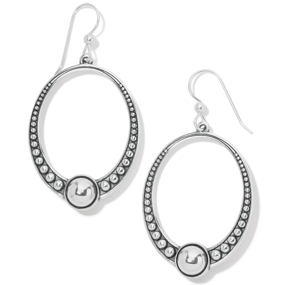 Brighton Pretty Tough Oval French Wire Earrings - Elegant & Durable Jewelry for Women | Perfect for Parties, Weddings & Everyday Wear