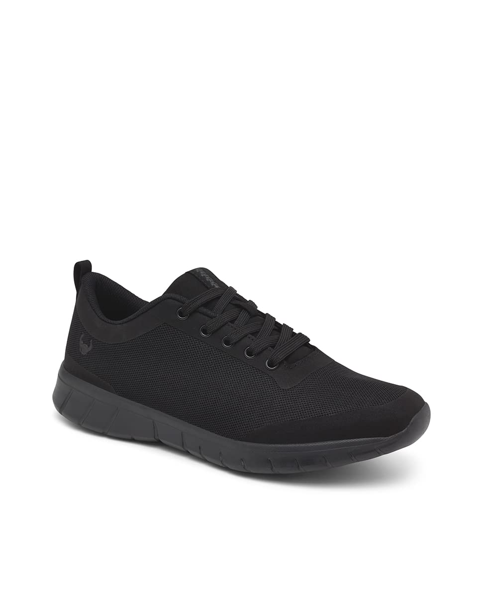 Alma Easy Fit Work Sneakers for Women - Comfortable Slip Resistant Shoes for Nurses, Waitresses & Healthcare Professionals - Ideal for Long Shifts & Hospital Use