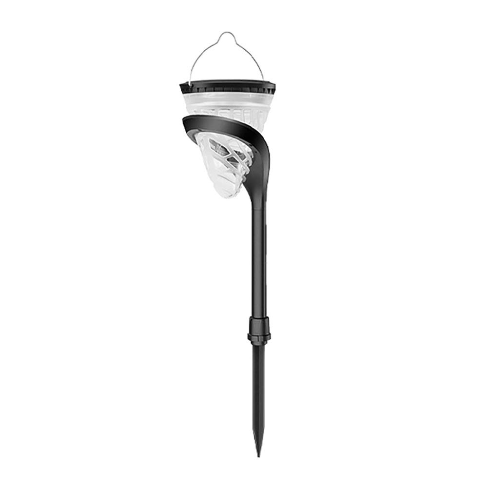 Solar Spot Lights Outdoor - Waterproof Solar Garden Lights with 2 Installation Methods (Wall Mount & Ground Stake), Auto On/Off, Durable for Garden, Courtyard, Pathway & Landscape Lighting