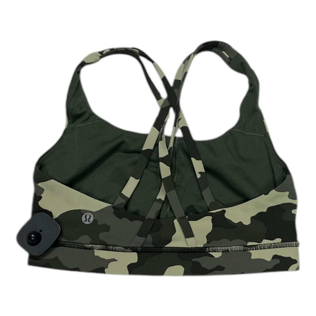 Lululemon Camouflage Print Athletic Bra for Women - XS Size - Perfect for Yoga, Running & Gym Workouts