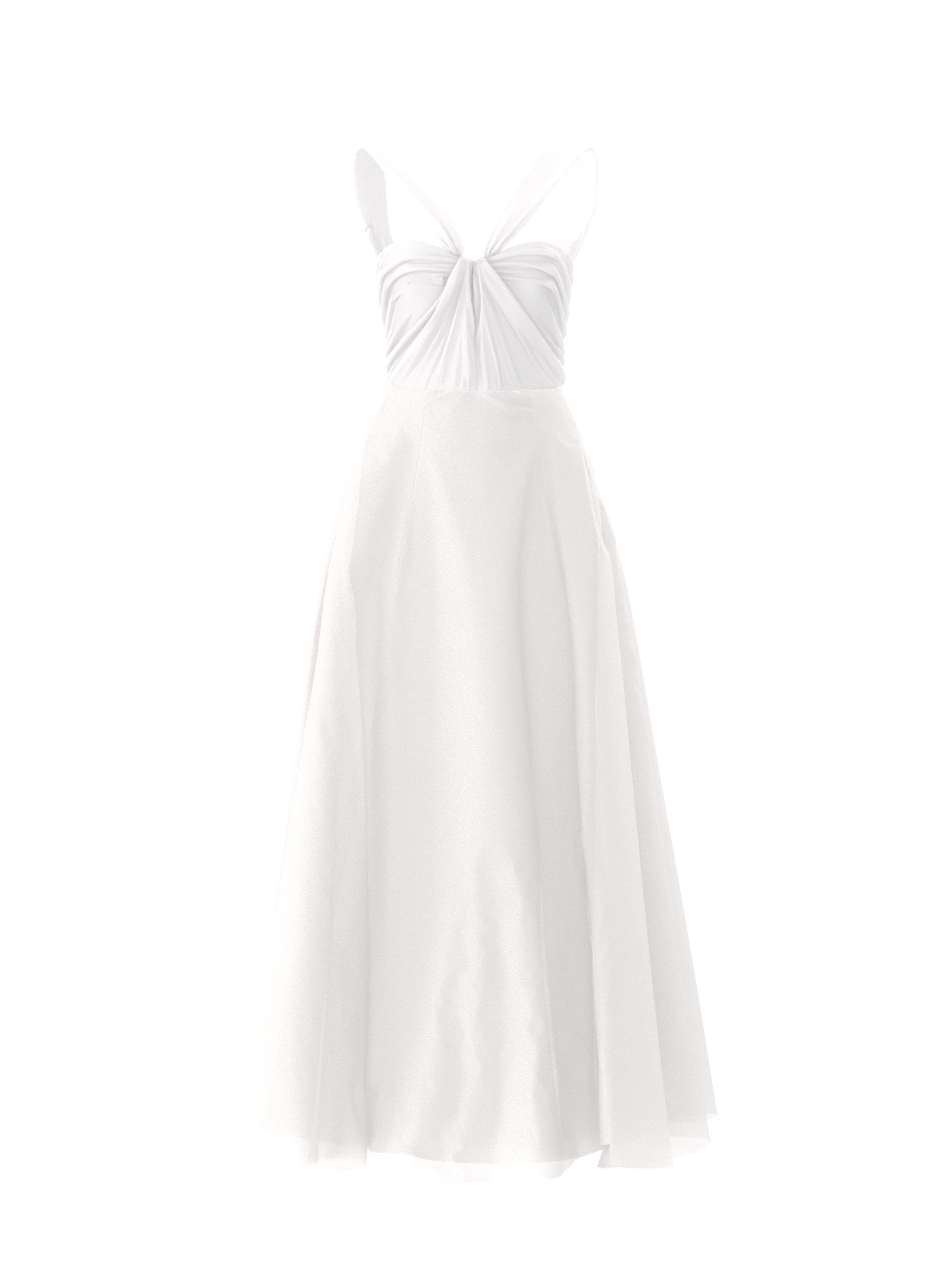 Elegant White Cerisa Bodice and Skirt Set - Perfect for Weddings, Prom, and Formal Events