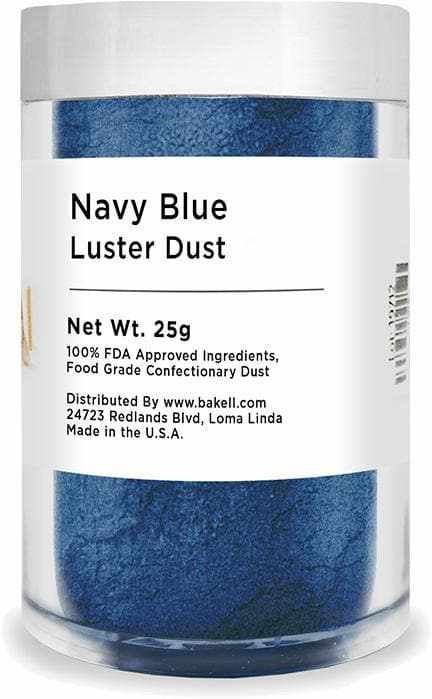Christmas Collection Luster Dust Combo Pack A (12 PC SET) 25 Gram Jar - Edible Cake Decorating Powder for Holiday Baking, Cookies, Cupcakes & DIY Crafts