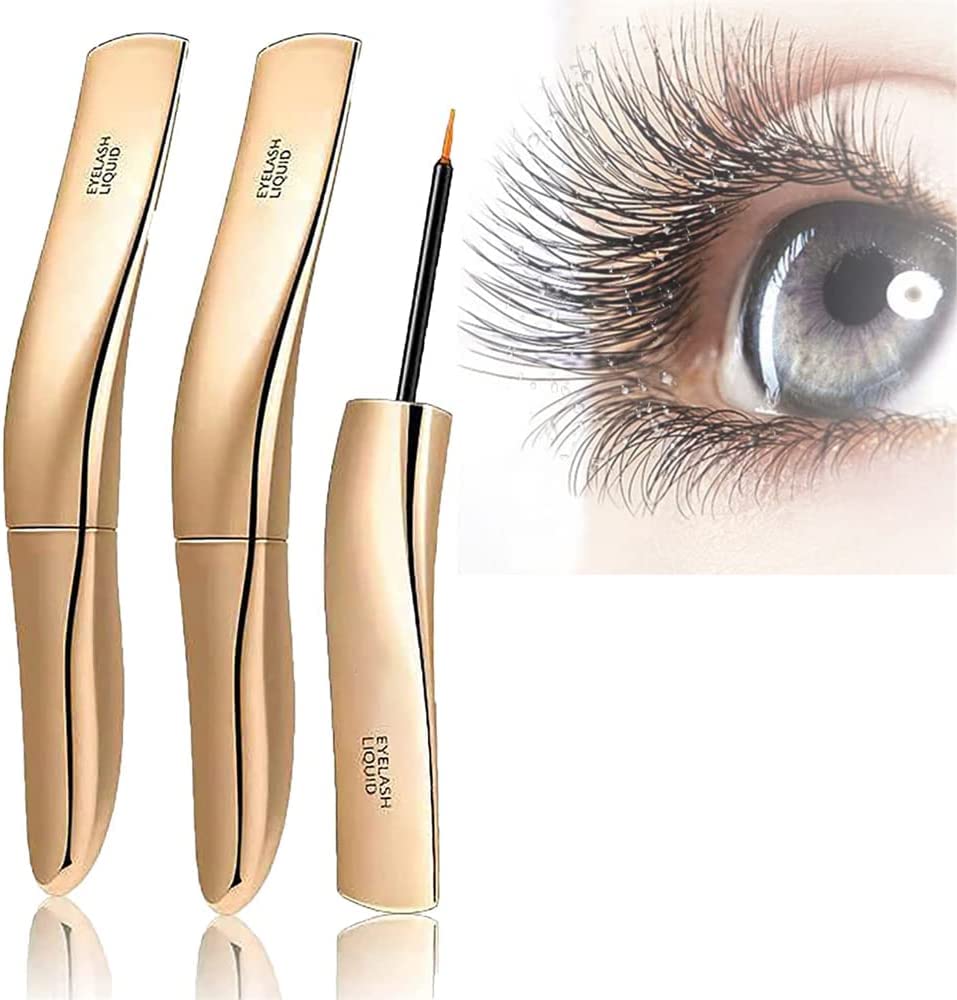 2PCS Nutrilash Eyelash Growth Serum for Longer & Thicker Lashes - Natural Lash Enhancer with Biotin & Peptides - Perfect for Daily Use & Special Occasions